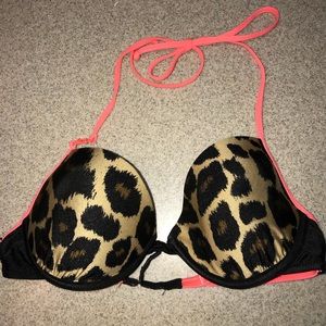 Fox Racing Cheetah Bikini Top Swimsuit Medium
